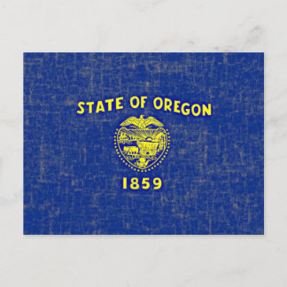 OREGON FLAG POSTCARD