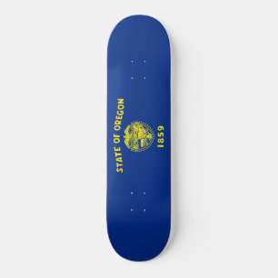 Oregon Flag Skateboard