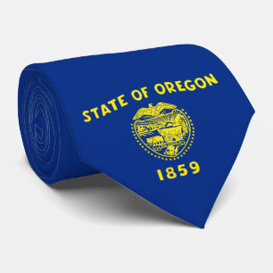 Oregon Flag Tie