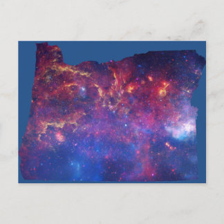 Oregon Galaxy Print Postcard