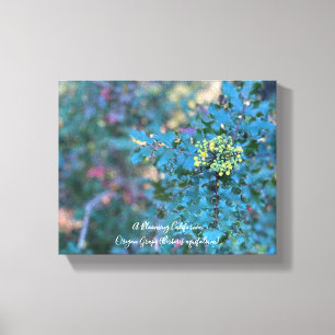 Oregon Grape Canvas Print