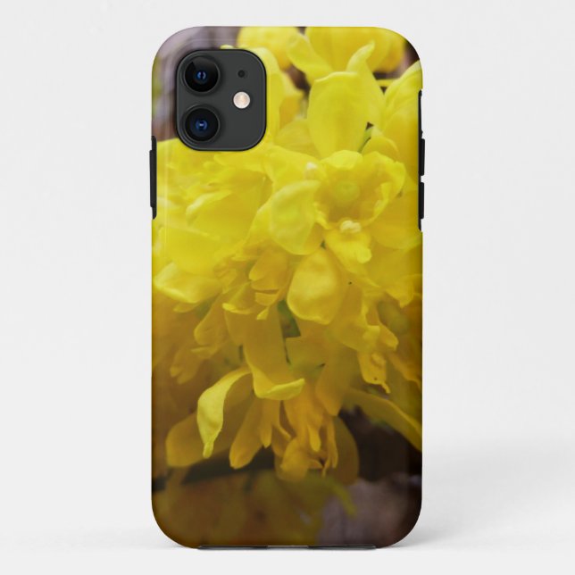 Oregon Grape Flowers Yellow Wildflowers Case-Mate iPhone Case (Back)