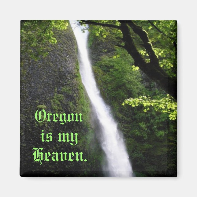 Oregon Heaven Magnet (Front)
