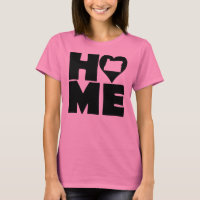 Oregon Home Heart State Tees T-Shirt