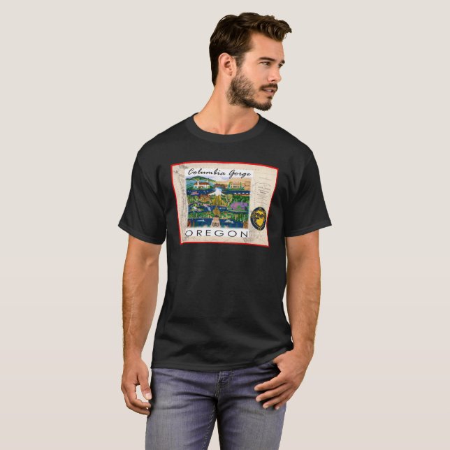 Oregon is My Home T Shirt (Front Full)