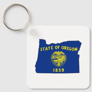 Oregon Key Ring