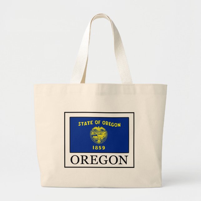Oregon Large Tote Bag (Front)