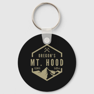 Oregon Mountain Mt. Hood Key Ring