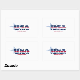 Oregon My Home State Sticker