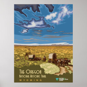 Oregon National Historic Trail Poster