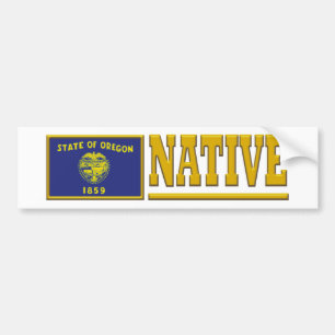 Oregon Native Bumper Sticker