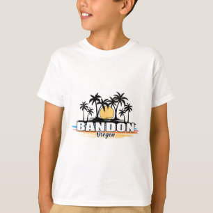 Oregon Ndon Retro Surfing Beach Men Women Kids T-Shirt