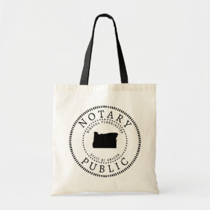 Oregon Notary Public Personalised Tote Bag