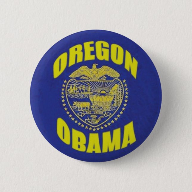 Oregon / Obama Button (Front)