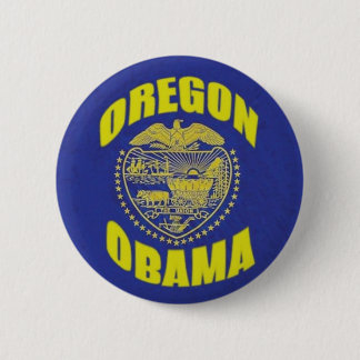 Oregon / Obama Button