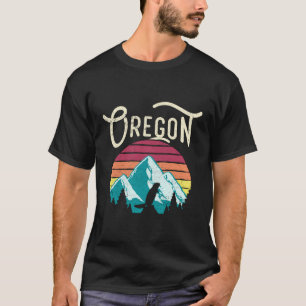 Oregon Or Mountains Beaver T-Shirt