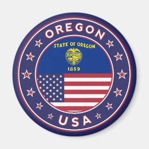 Oregon, Oregon sticker, phone case, tote bag Magnet