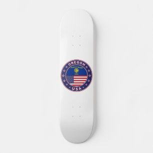 Oregon, Oregon sticker, phone case, tote bag Skateboard