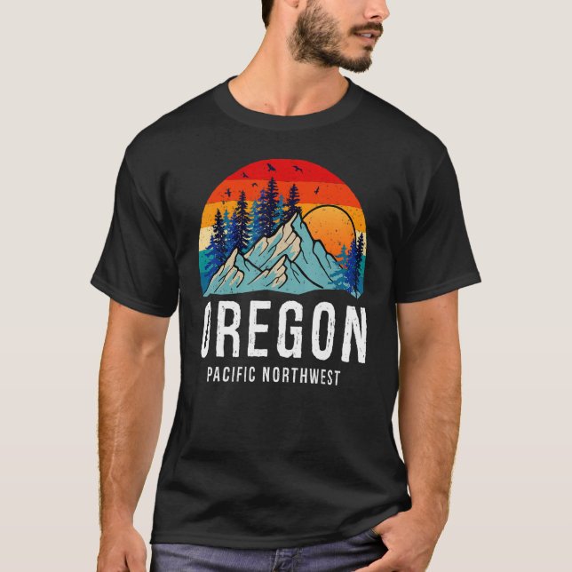 Oregon  Oregon Touris  Oregon Pride 1 T-Shirt (Front)