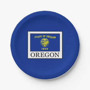 Oregon Paper Plate