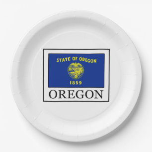 Oregon Paper Plate