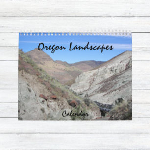Oregon Photographic Landscapes Calendar
