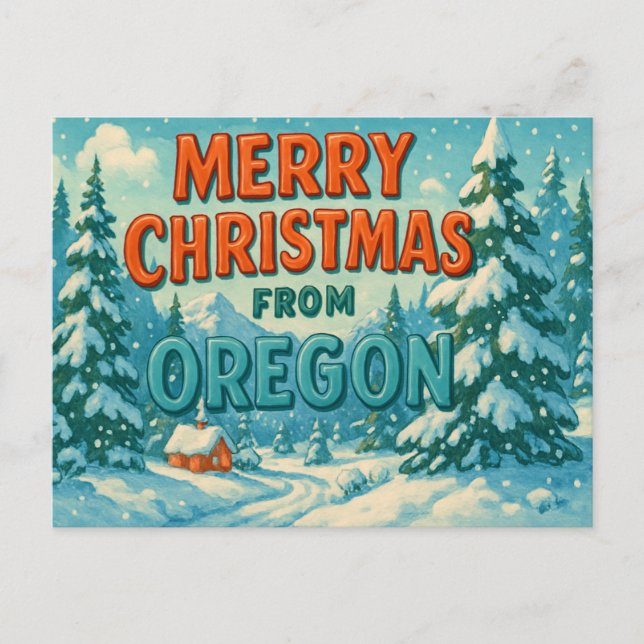 OREGON Postcard (Front)