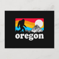 Oregon Pride Bigfoot Mountains Vintage