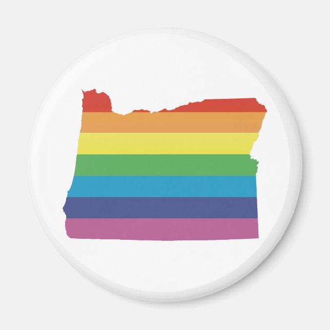 oregon pride. magnet (Front)