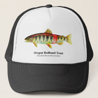 Oregon Redband Trout;  Trucker Hat