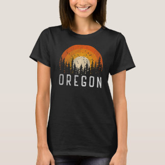 Oregon Retro Style Vintage 70s 80s 90s Men Women T-Shirt
