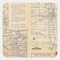 Oregon road map