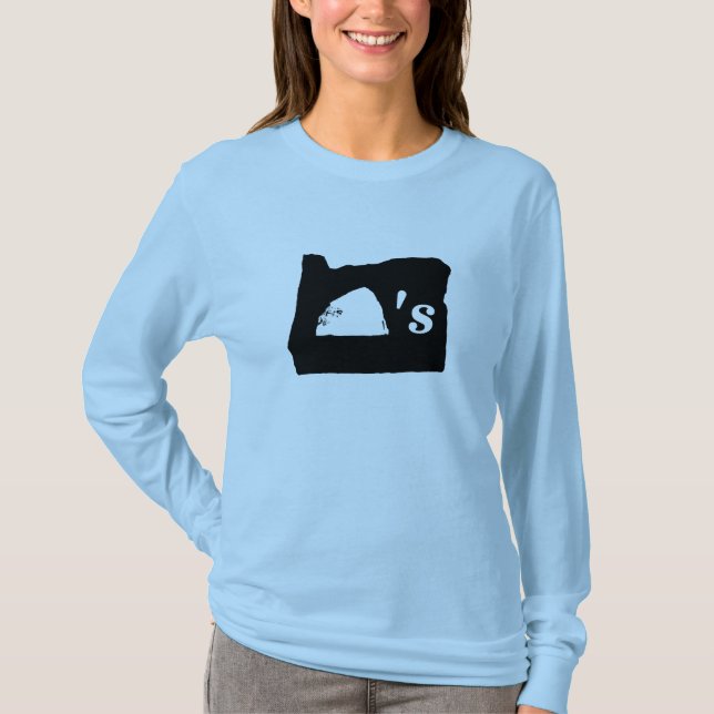oregon rocks haystack T-Shirt (Front)