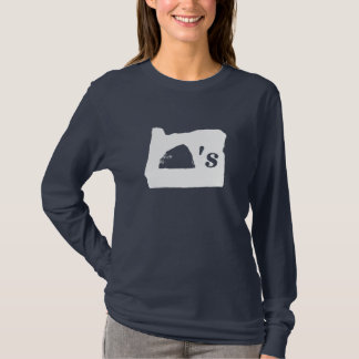 Oregon Rocks (white glyph) T-Shirt