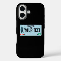 Oregon Sasquatch License Plate