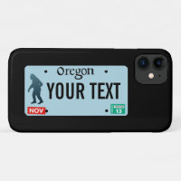 Oregon Sasquatch License Plate
