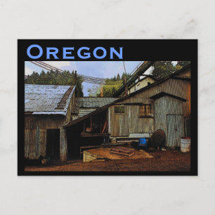 Oregon Sawmill Postcard
