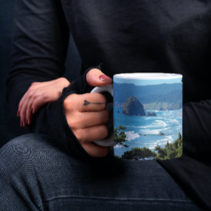 Oregon Seascape Photo Coffee Mug