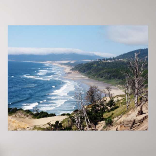 Oregon Seascape Poster (Front)