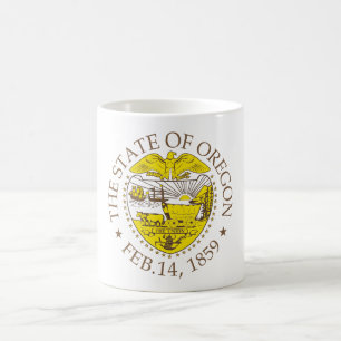 Oregon sign coffee mug