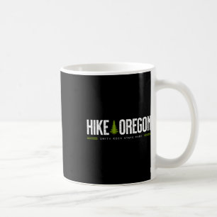 Oregon Smith Rock State Park Hike Tree Retro Graph Coffee Mug