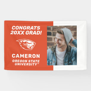 Oregon State Beavers Beaver Head Banner