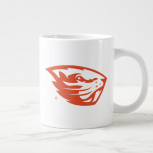 Oregon State Beavers   Beaver Head Large Coffee Mug
