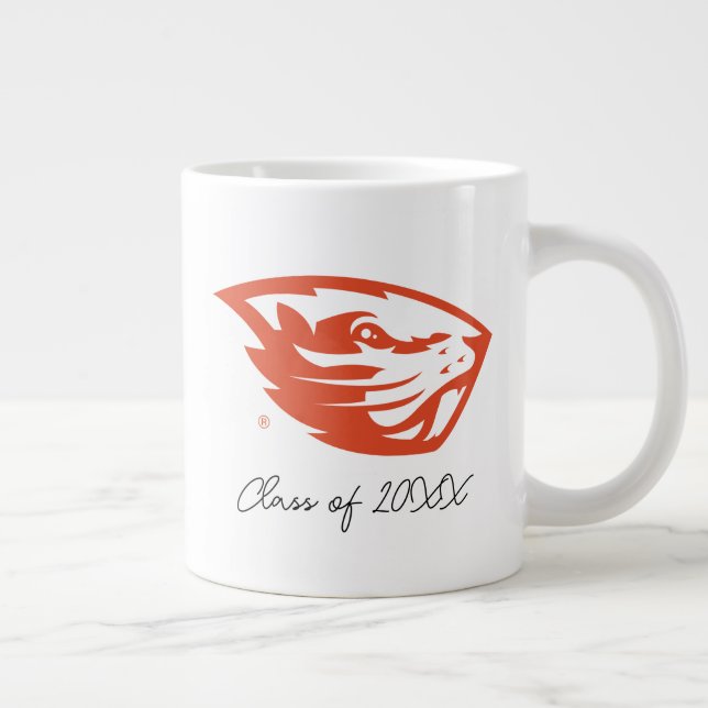 Oregon State Beavers | Beaver Head Large Coffee Mug (Right)