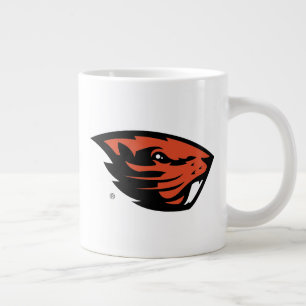 Oregon State Beavers   Beaver Head Large Coffee Mug
