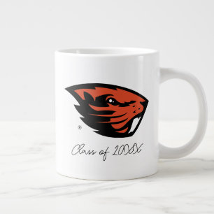 Oregon State Beavers   Beaver Head Large Coffee Mug