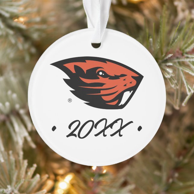 Oregon State Beavers | Beaver Head Ornament (Tree)