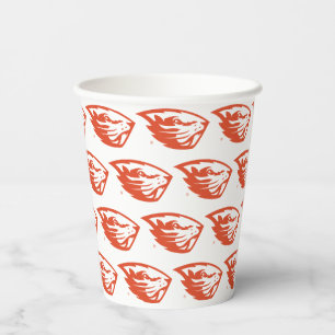 Oregon State Beavers   Beaver Head Paper Cups