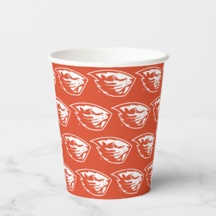 Oregon State Beavers   Beaver Head Paper Cups