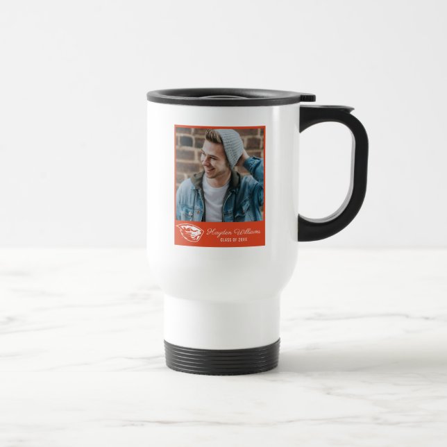 Oregon State Beavers | Beaver Head Travel Mug (Right)